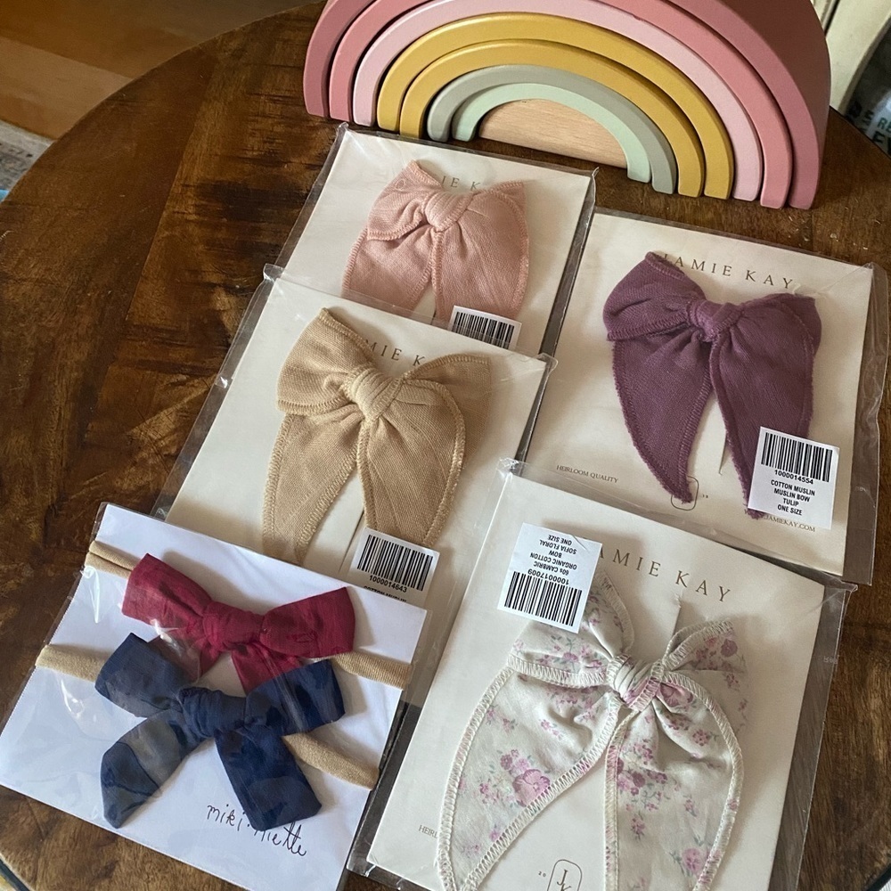 𝅺6 Little Girl Bows